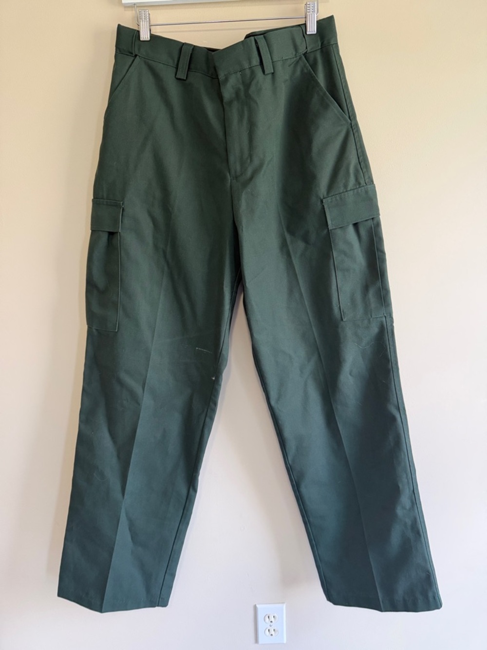 Men's Dark Green Cargo Pants